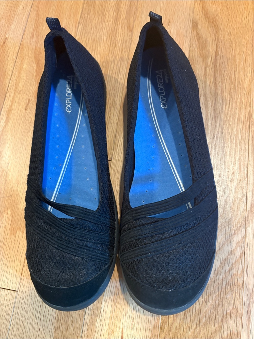 Women's Black Slip-On Flats